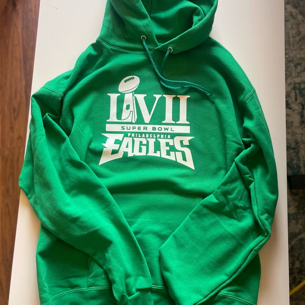 Eagles Hoodie, Green eagles hoodie, Super Bowl hoodie